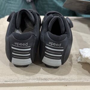 Speedo unisex Black peloton bike clip on shoes